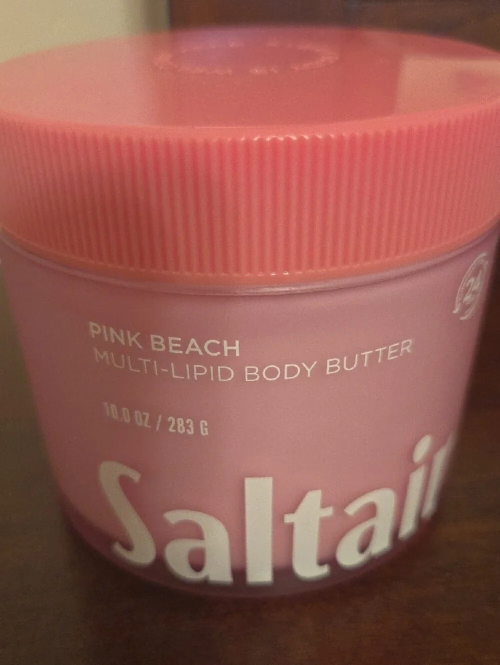 Saltair Pink Beach Multi-Lipid Body Butter — Hydrating Pink Body Cream 10 Oz.